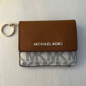 Michael Kors wallet and keychain